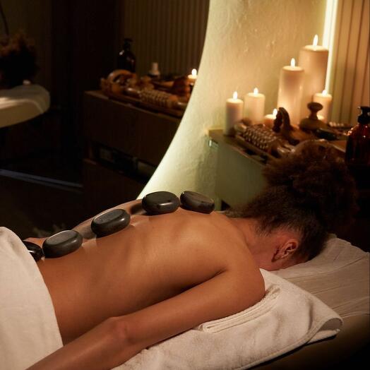 Электронный сертификат STONE SPA с горячими камнями на одного 1 час