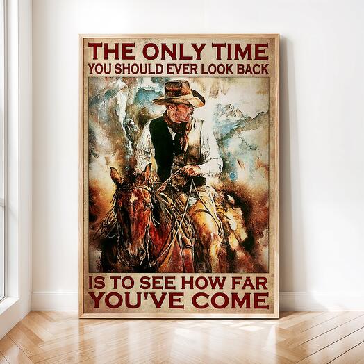 Интерьерный постер "Лошади" винтажная картина 02-0136