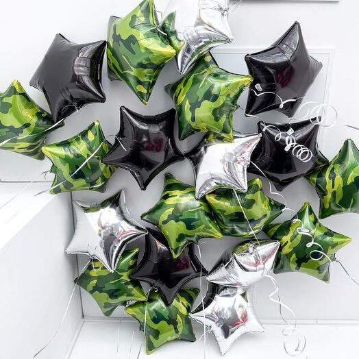 Шары звёзды под потолок