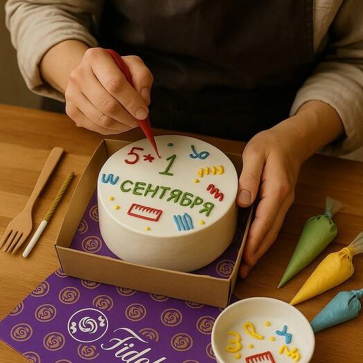 🎂Бенто торт ко дню знаний 🎂