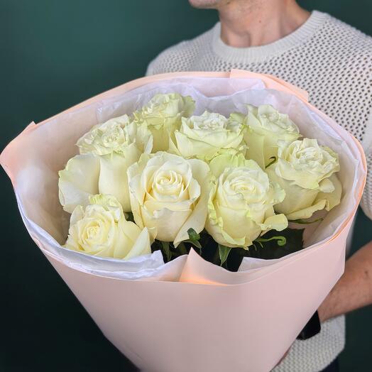 Роза Мондиаль в оформлении 9 шт