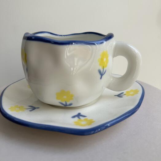 Чайная пара Хризантемы