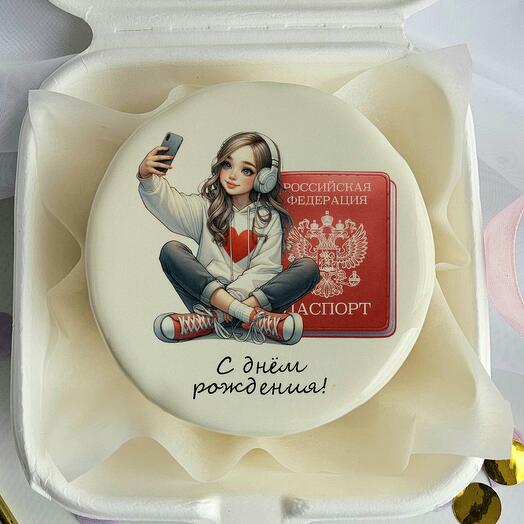 Бенто торт в подарок девочке на день рождения на 14 лет