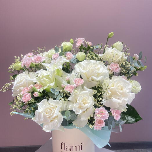 Нежные Цветы в коробке