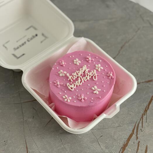 Бенто торт happy birthday для девочки