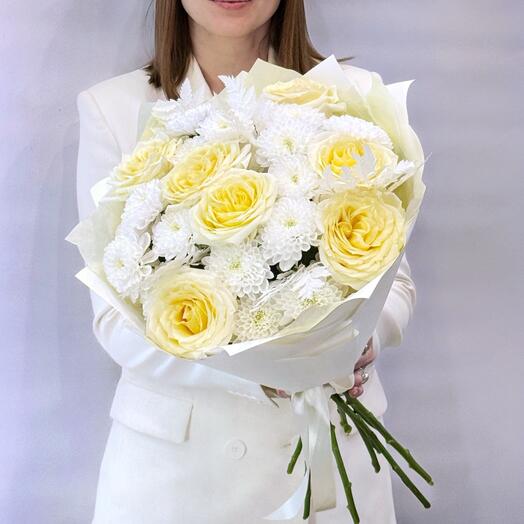 «Сливочный Чизкейк». Букет 307