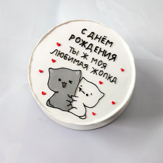 Бенто 700гр с котиками