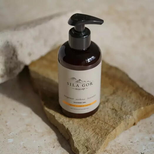 Гель для душа Sila Gor 2 Bergamot, Verbena, Lavender, 300 мл