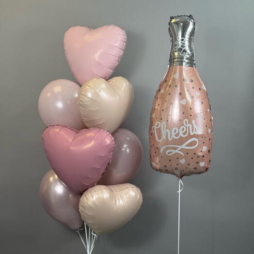 Воздушные шары на день рождения девушке, шары на свадьбу , шары на девишник , шары подруге