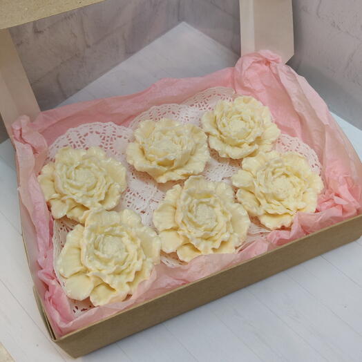 Зефирные цветы