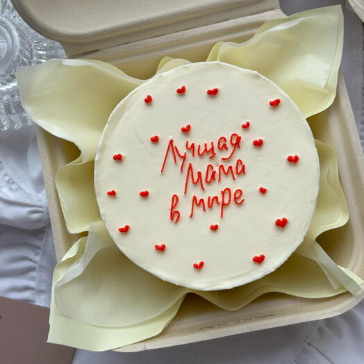 Бенто тортик лучшей маме