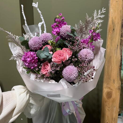 Момоко и диантусы