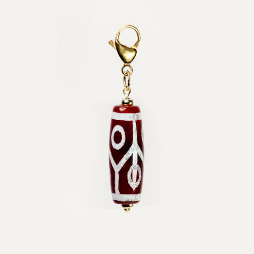 Подвеска, кулон Дзи Сердолик 14K (PEN1016)