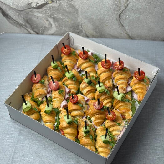 Бокс Круассаны закусочные