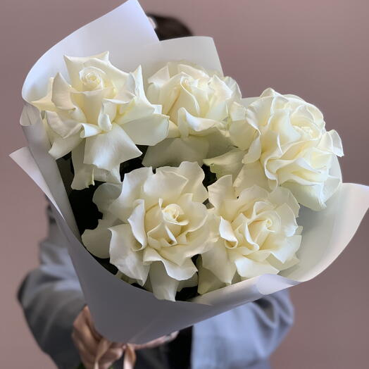 Французская белая роза 🌹(П313)