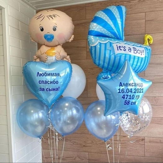 Фонтаны на выписку из роддома
