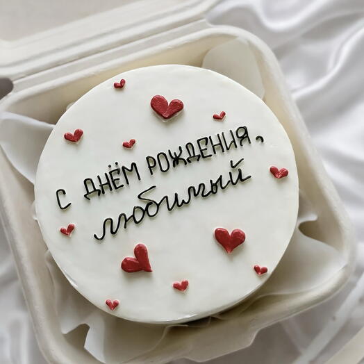 Бенто торт для любимого