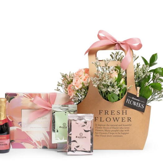 Чайный подарочный набор «Сладкое настроение» Кантата