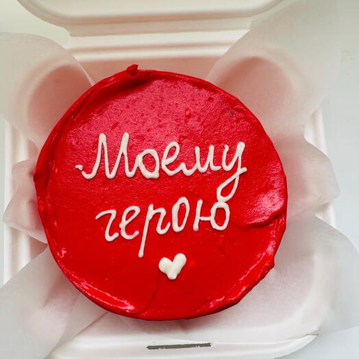 Бенто торт моему герою