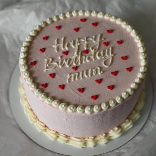 Торт 1,5 кг Happy Birthday mum