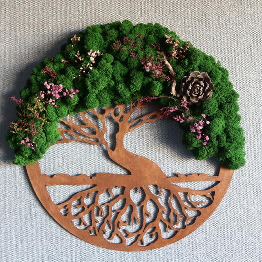 Фитокартина " Прекрасный сад"