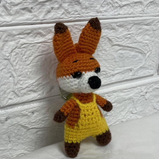 Игрушка ручной работы «Лисенок»