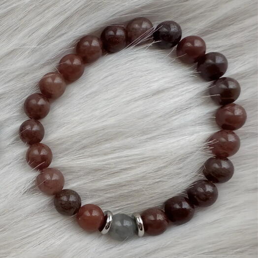 Браслет под карие и серые глаза