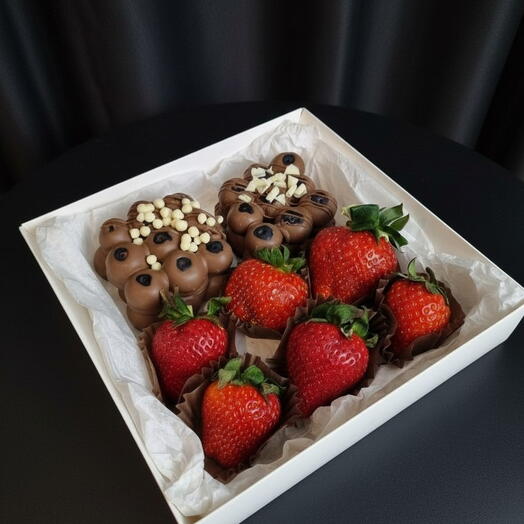 Голубика и клубника 🍓