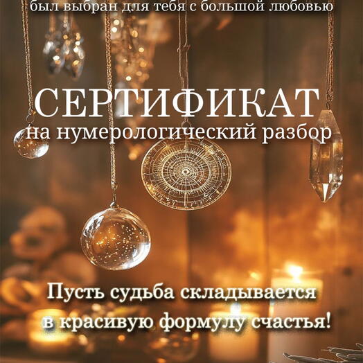 Нумерологический паспорт. Консультация нумеролога