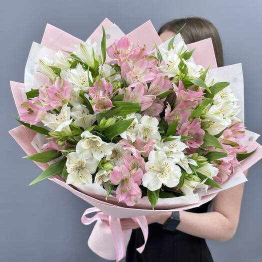 Букет из альстромерии 11 шт