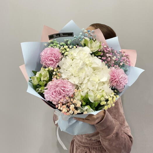 Букет «Бабл Гам» авторский🩵💕