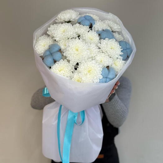 Мечта Нежные кустовые хризантемки с хлопком🥰