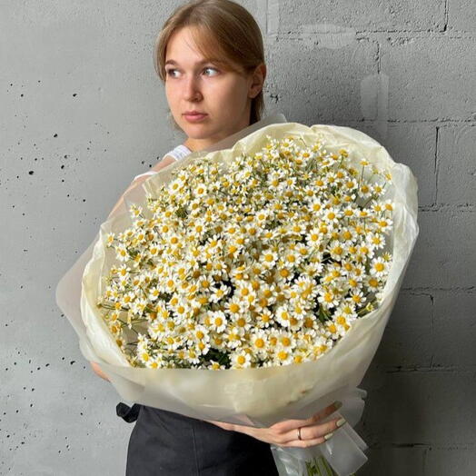 Букет из полевых ромашек