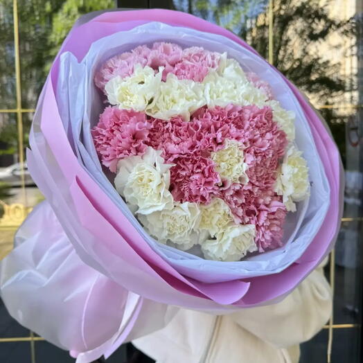 Букет «Мороженое малиновое»
