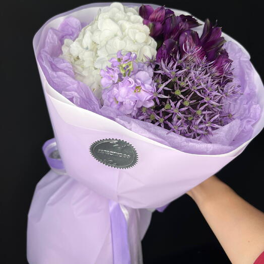 Букет «лавандовый рассвет»💜