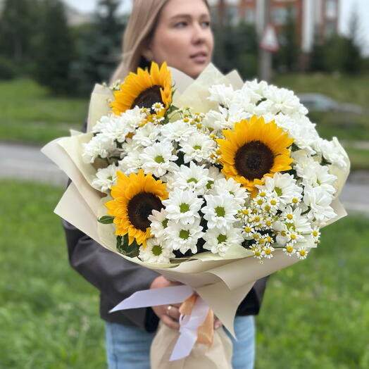 Букет Солнечная полянка