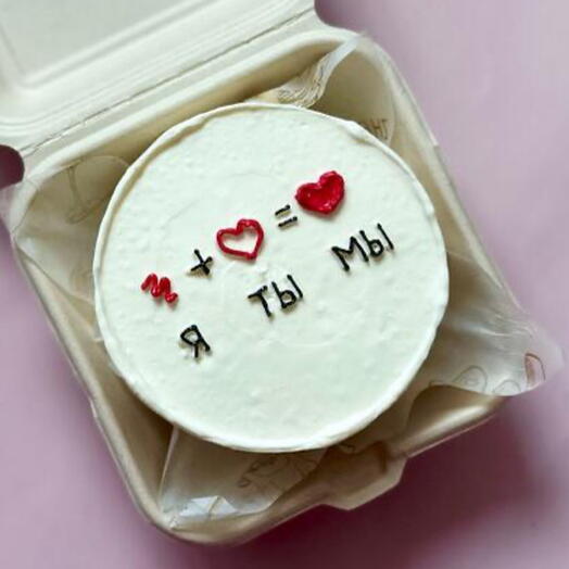 Bento cake for a loved one