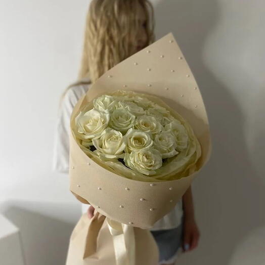 Моно букет из роз