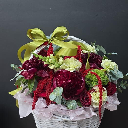Композиция с пионами 04364
