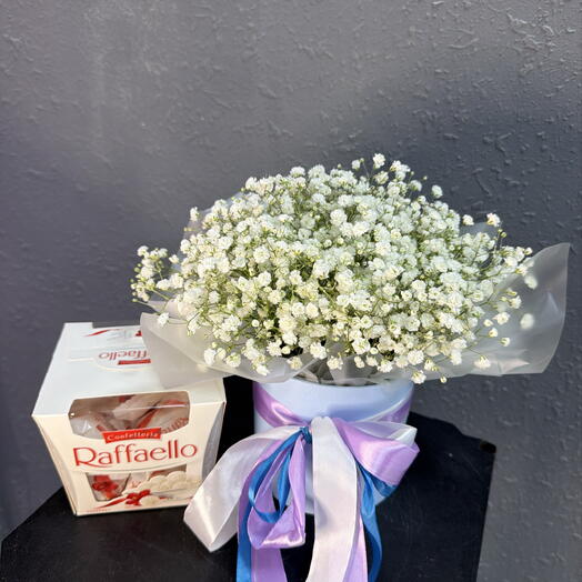 Облачко гипсофилы и раффаэло