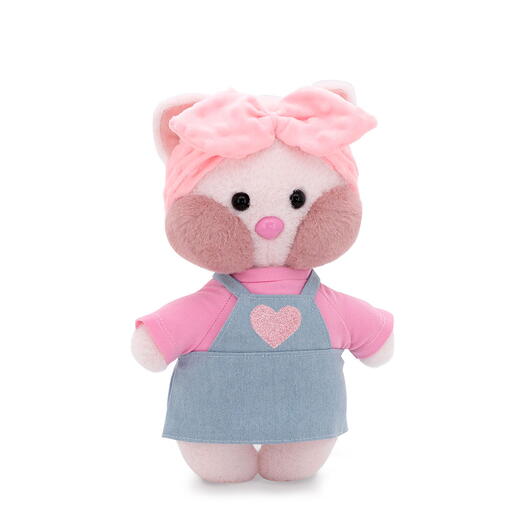 Мягкая игрушка Кошечка Китти в сарафане, 32см