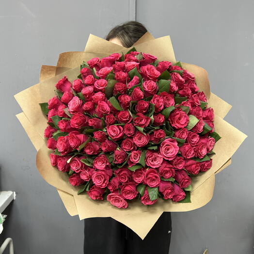 101 малиновая роза 😍💔