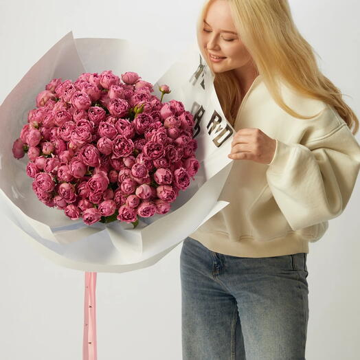 Букет из кустовых роз Розен бой 07