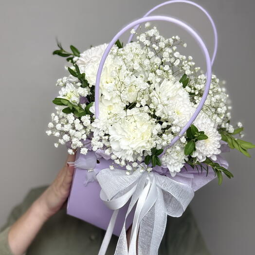 Нежность сиреневая сумочка💕