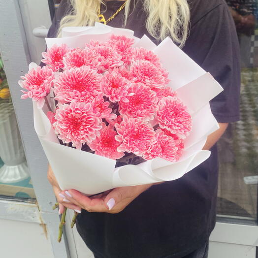 Букет из хризантем🌸