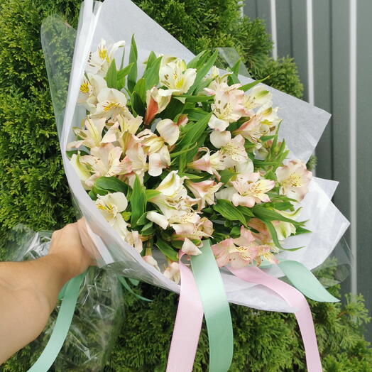 Букет альстромерий🌸
