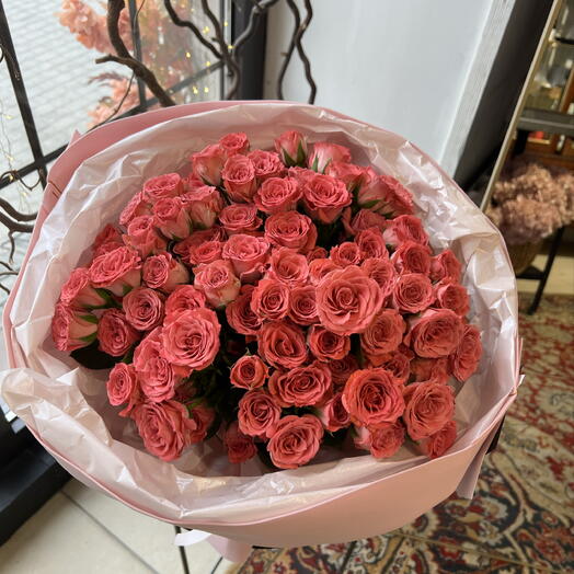 Кустовые розы 23