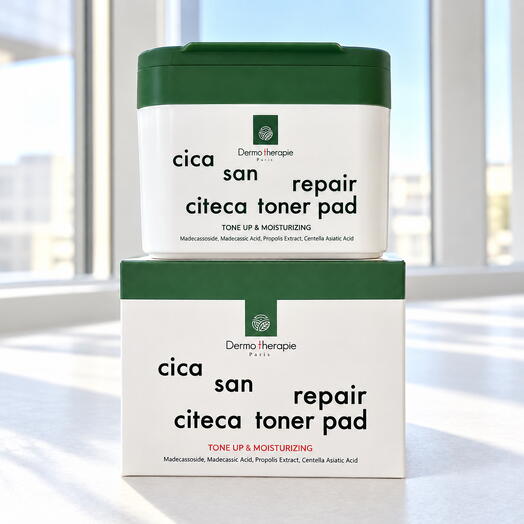 Успокаивающие тонер-пэды с центеллой азиатской Dermo therapie Citeca Toner Pad