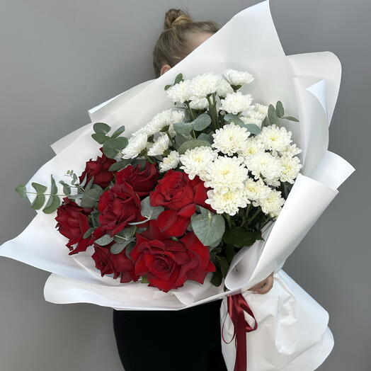 Акция‼️Авторский букет гигант ♥️🤍