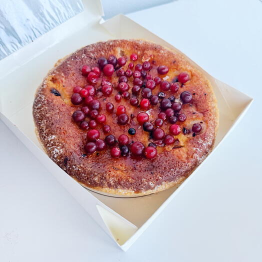 Цветаевский пирог с лесными ягодами